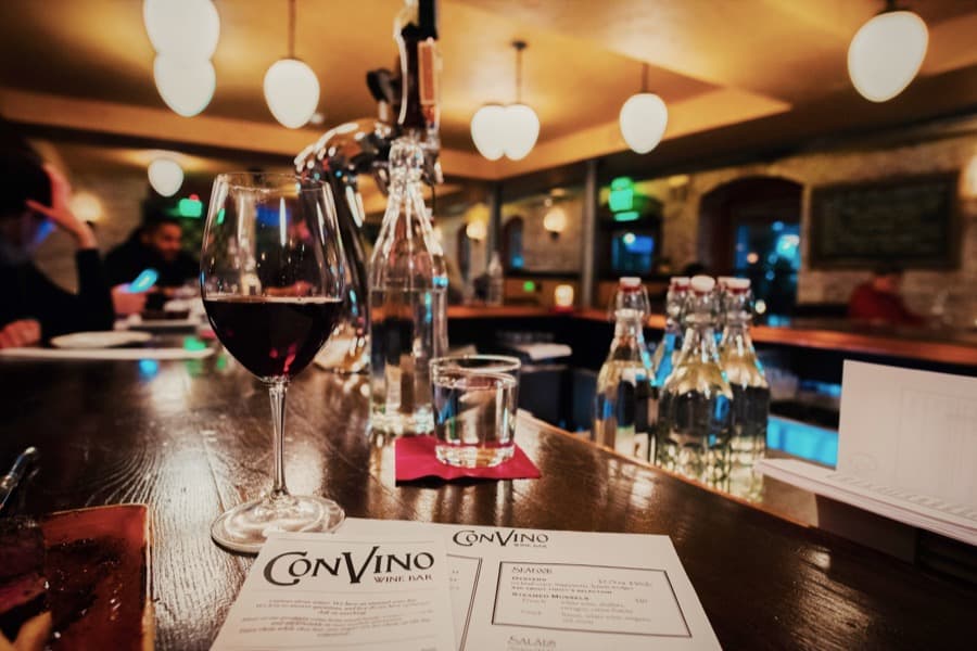 Best Wine list - ConVino Wine Bar