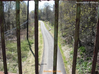 Manhan Rail Trail from South Street bridge