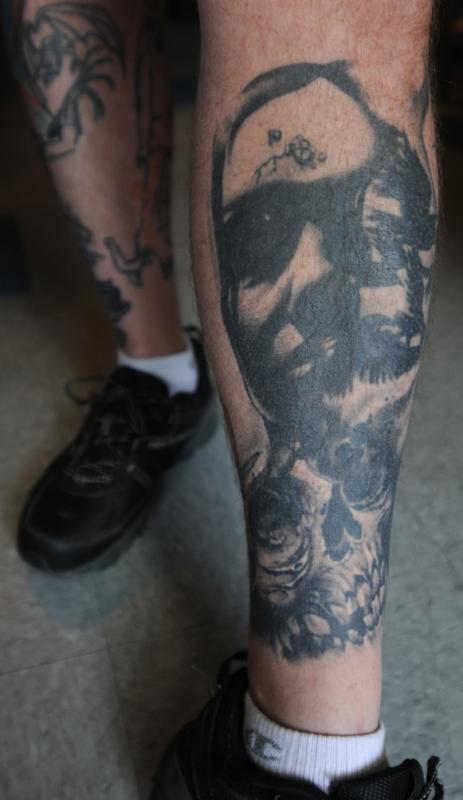 CAROL LOLLIS Jamie Cross at Nightmare Tattoo in Westfield. - Carol Lollis | Daily Hampshire Gazette