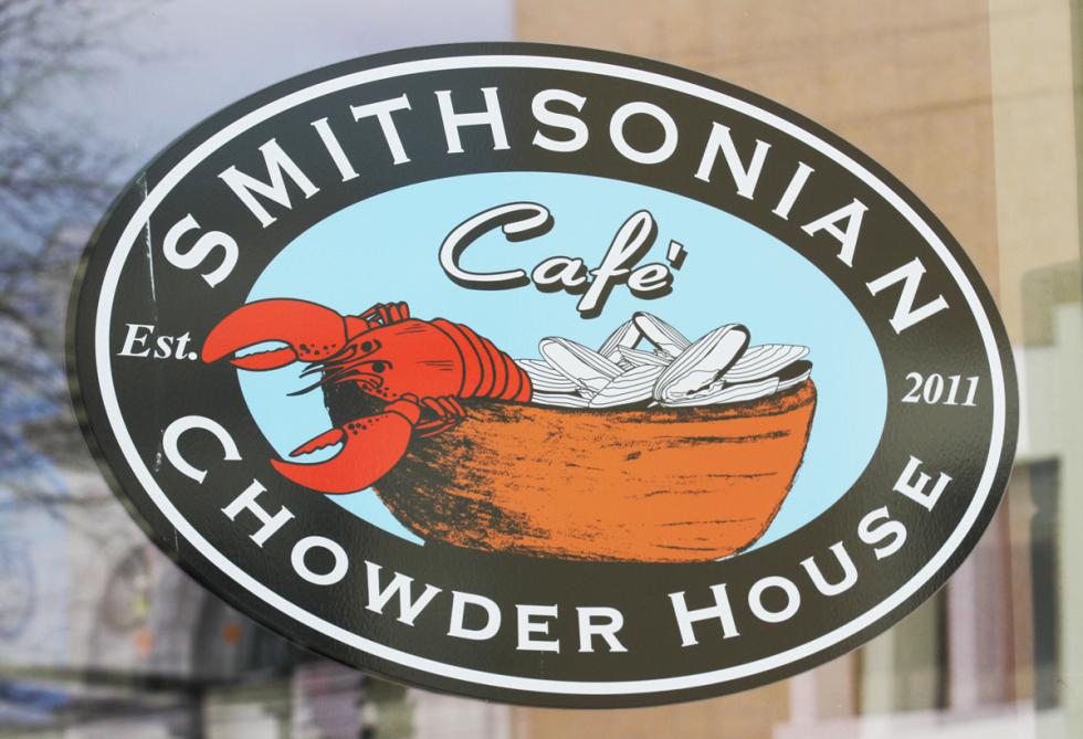 Recorder/Micky Bedell The Smithsonian Cafe and Chowder House in Greenfield has closed and the employees who worked there have been relocated to the company's restaurants in Hatfield and Northampton. - 
