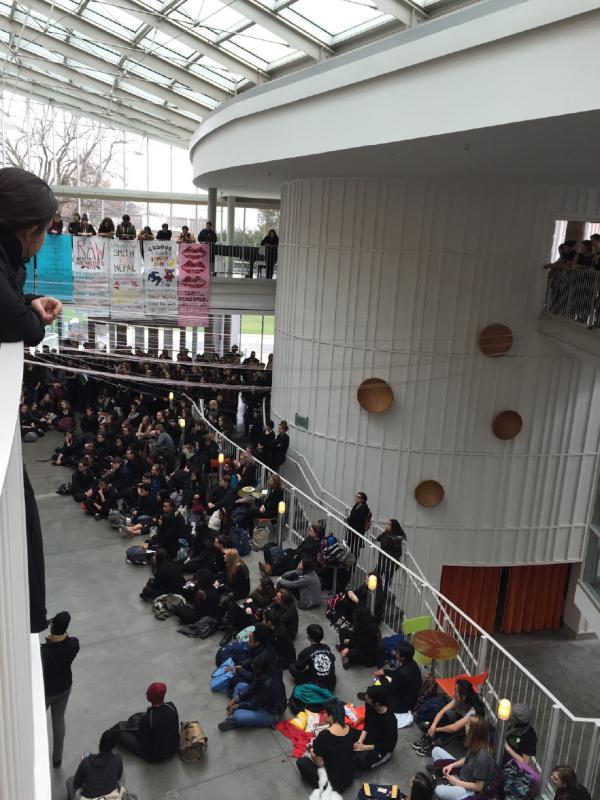 Scene Here: Smith College Sit-In, Where is my utopia?