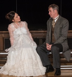 ASP The Winter's Tale - Hermoine (Mara Sidmore) and Polixenes (Nigel Gore) - photo by Stratton_McCrady - crop