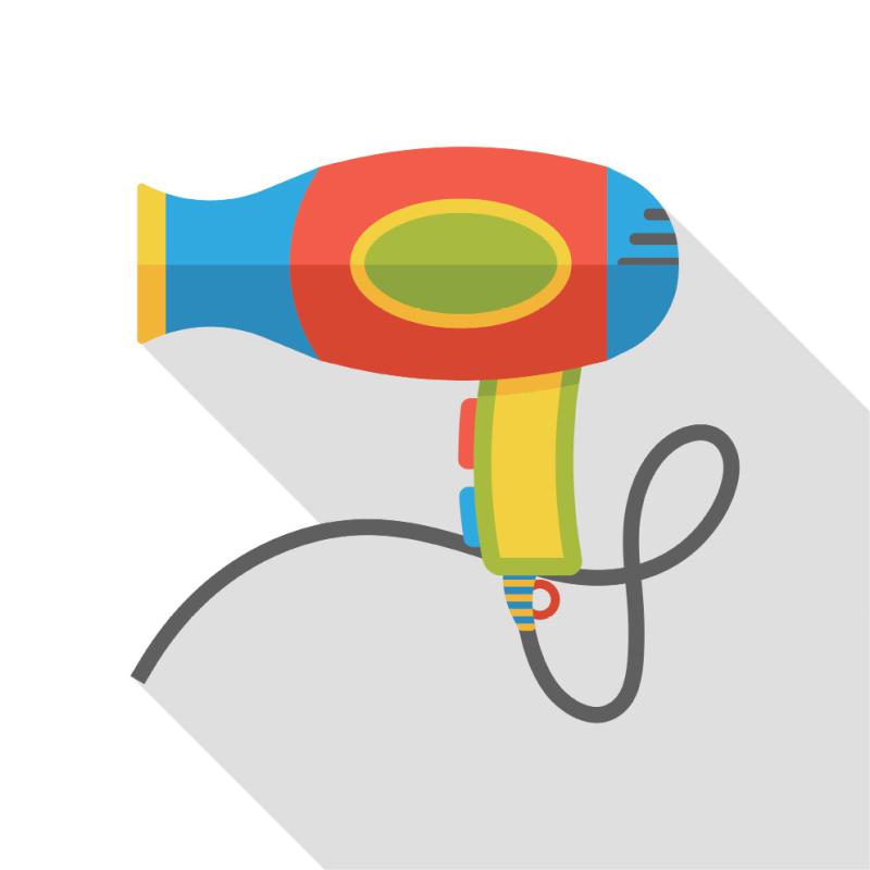 Hair dryer flat icon - yitewang | iStockphoto
