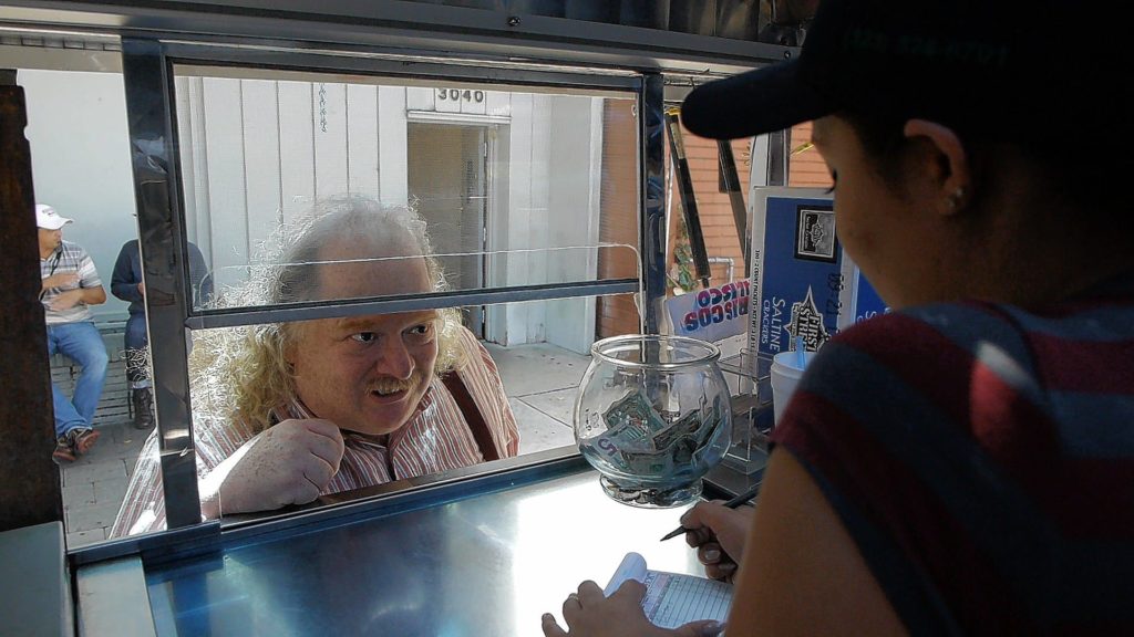 Los Angeles Times food critic Jonathan Gold gets to know the city and its people via hole -in-the-wall restaurants and food trucks. He’s featured in the documentary