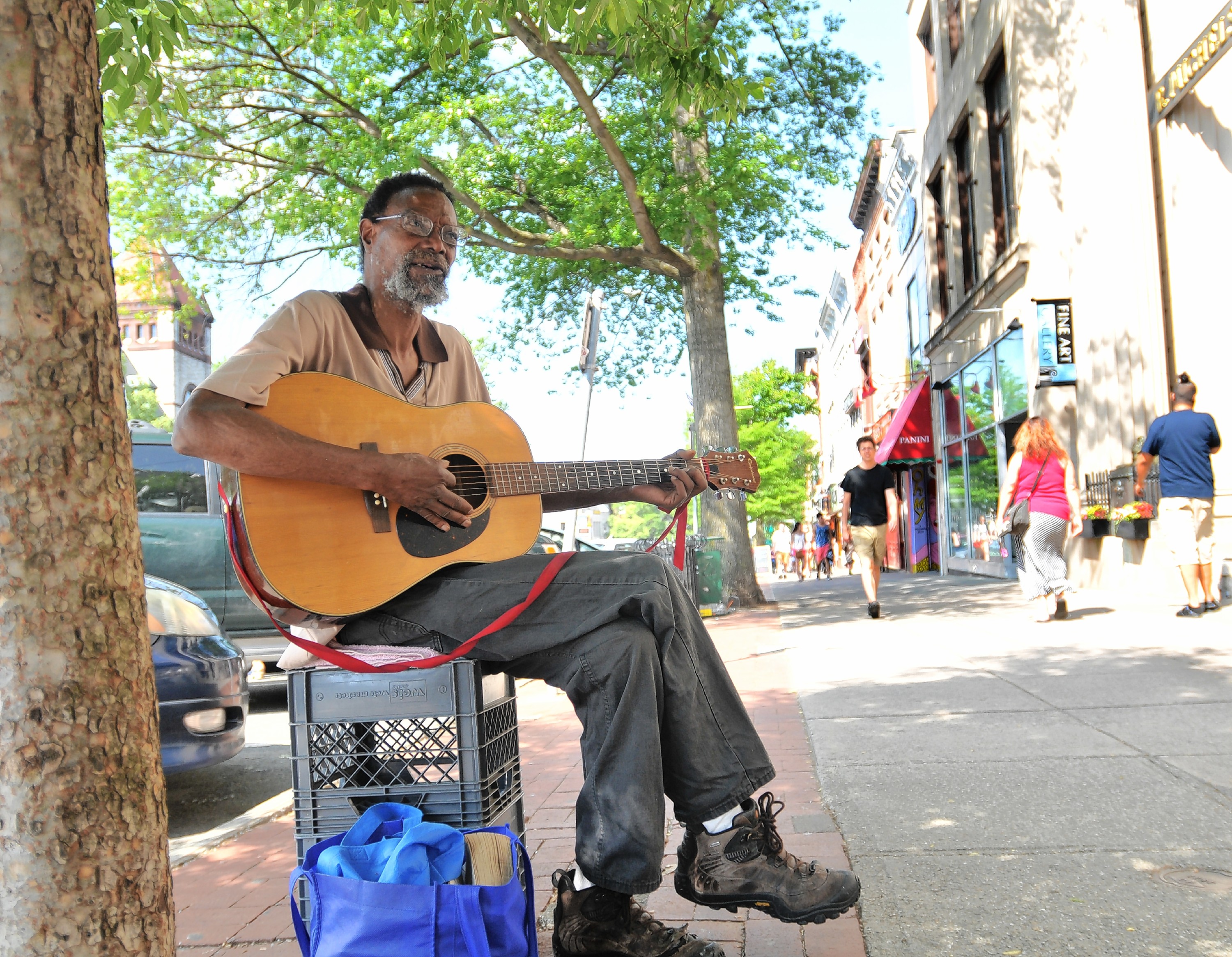 Retired: Northampton’s ‘Downtown’ Daniel Packs Up His Guitar