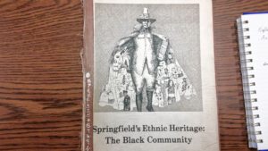 cover of a history book about black history in spfld