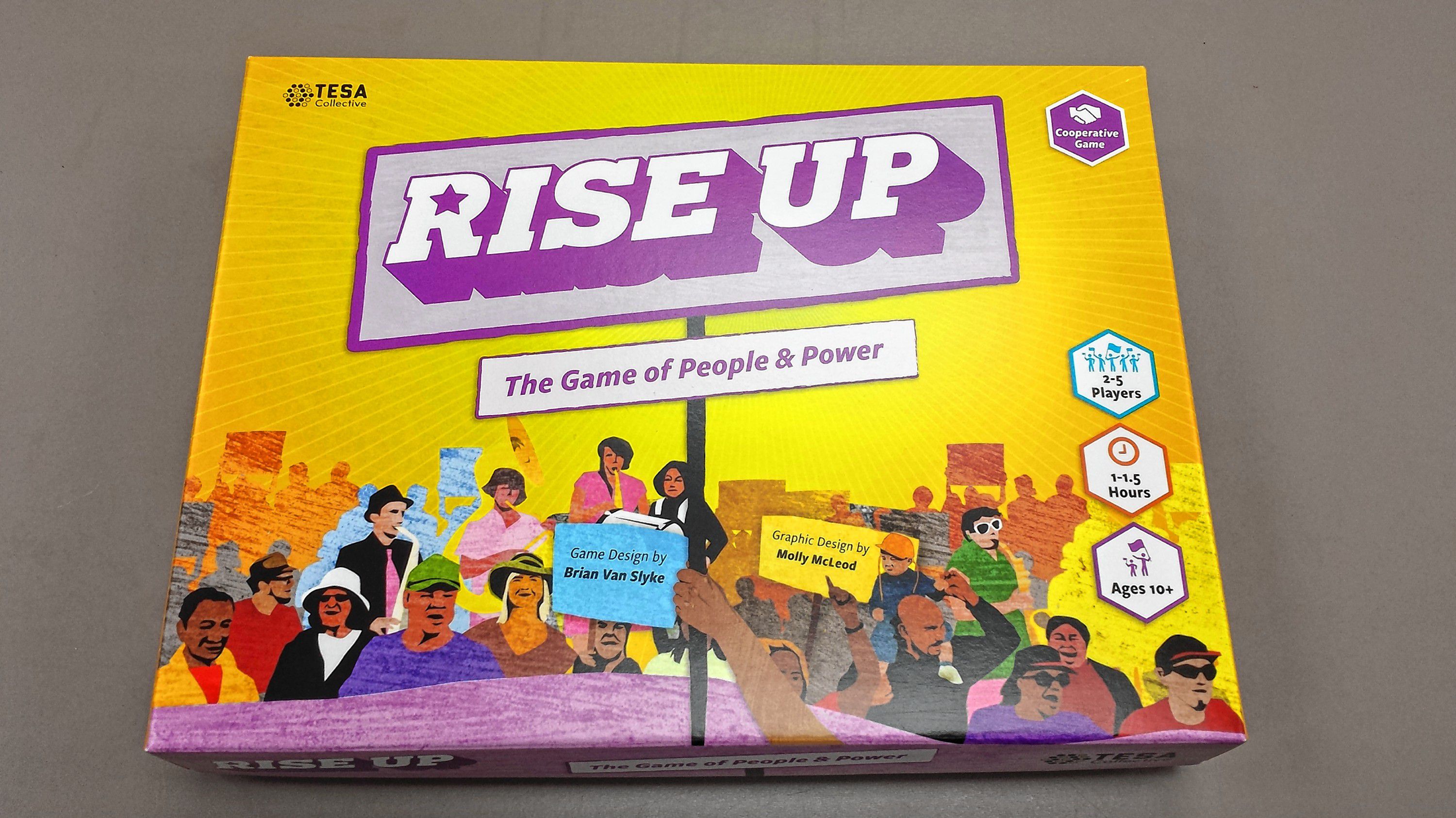 RISE UP Board Game Is All About Fighting The System