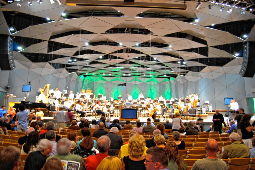 The Boston Pops performs at Tanglewood in Lenox. Wikimedia Commons image