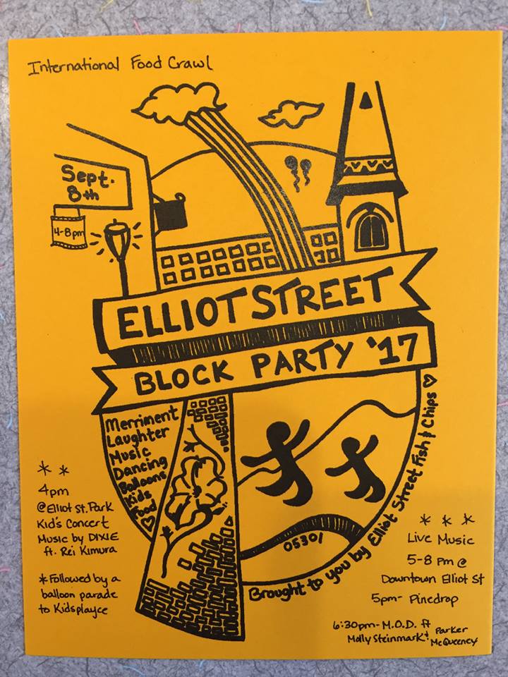Pick of the Day 7/27: Elliot Street Block Party in Brattleboro