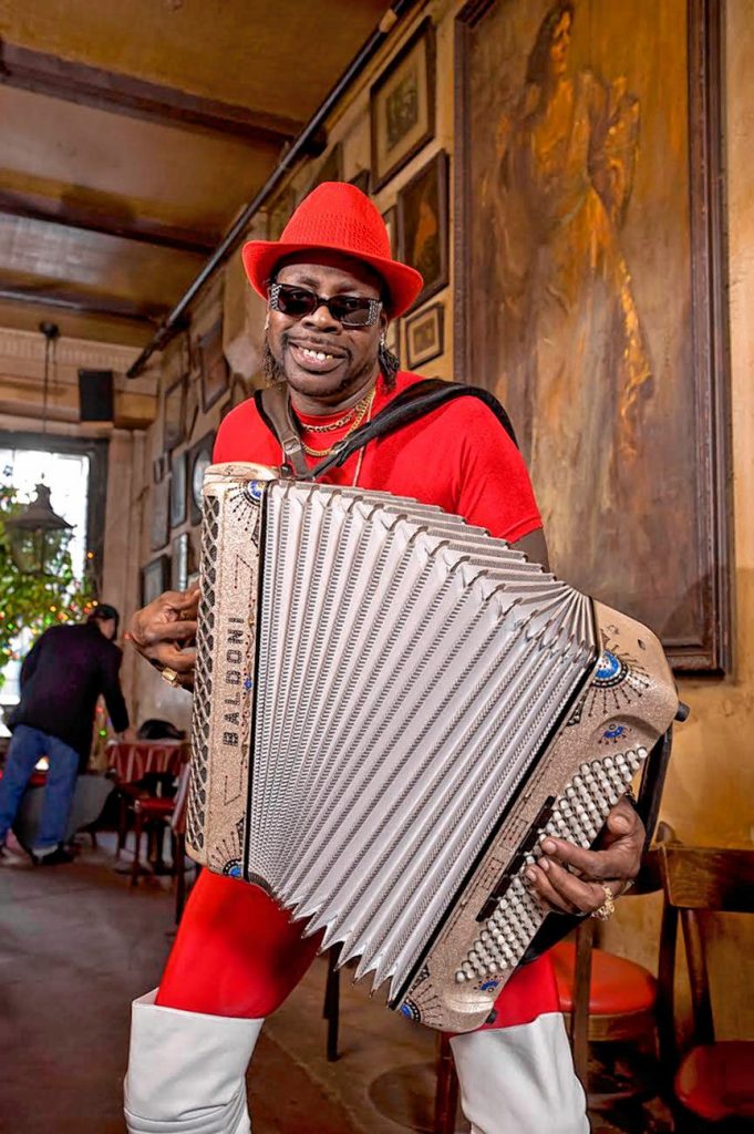 Zydeco/cajun veteran C.J. Chenier and his band will celebrate Mardi Gras at Gateway City Arts in Holyoke on March 1 as part of The Back Porch Festival. 