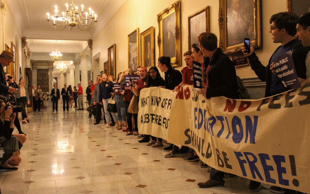 UMass activists, Speaker DeLeo, accuse one another of ‘Trumpian tactics’ in exchange on education affordability