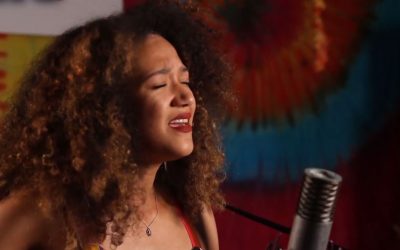 Kimaya Diggs on the Valley Advocate Sessions stage