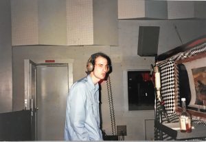 Berman working in a studio in Memphis, Tennessee in 1995.