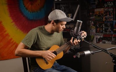 Matthew Thornton on the Valley Advocate Sessions Stage