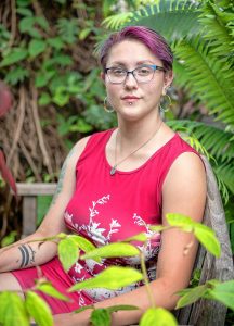 Gina Napolitano of Connecticut is a 2016 alumna of the MacDuffie School in Granby and is a rising senior at Wheaton College. Photographed Saturday, July 13, 2019, in Northampton.