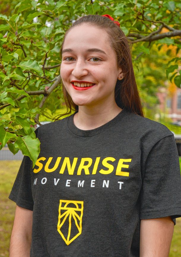 Kala Garrido, a Hampshire Regional High School student who is involved