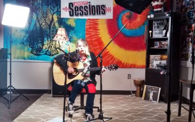 Julia Clark on the Valley Advocate Sessions Stage