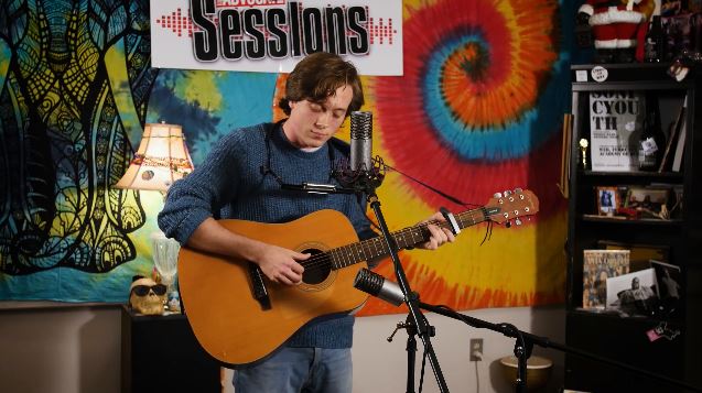 Sam Crocker on the Valley Advocate Sessions Stage