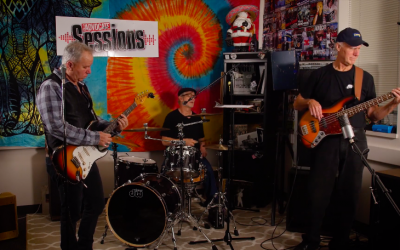 Tommy Filiault Trio on the Valley Advocate Sessions Stage