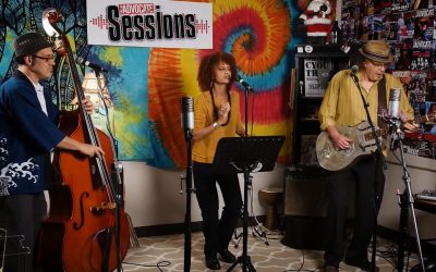 StompBoxTrio on the Valley Advocate Sessions Stage