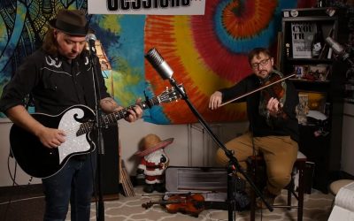 Steve Rodgers on the Valley Advocate Sessions Stage