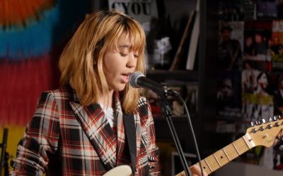 Zoe Lemos on the Valley Advocate Sessions Stage