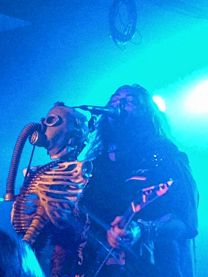 Max Cavalera of Soulfly performing at Maximum Capacity in Chicopee in 2014
