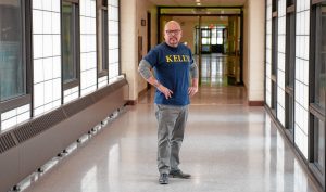 Luis Soria is the principal of Dr. Marcella R. Kelly School in Holyoke. Photographed on Wednesday, March 25, 2020.