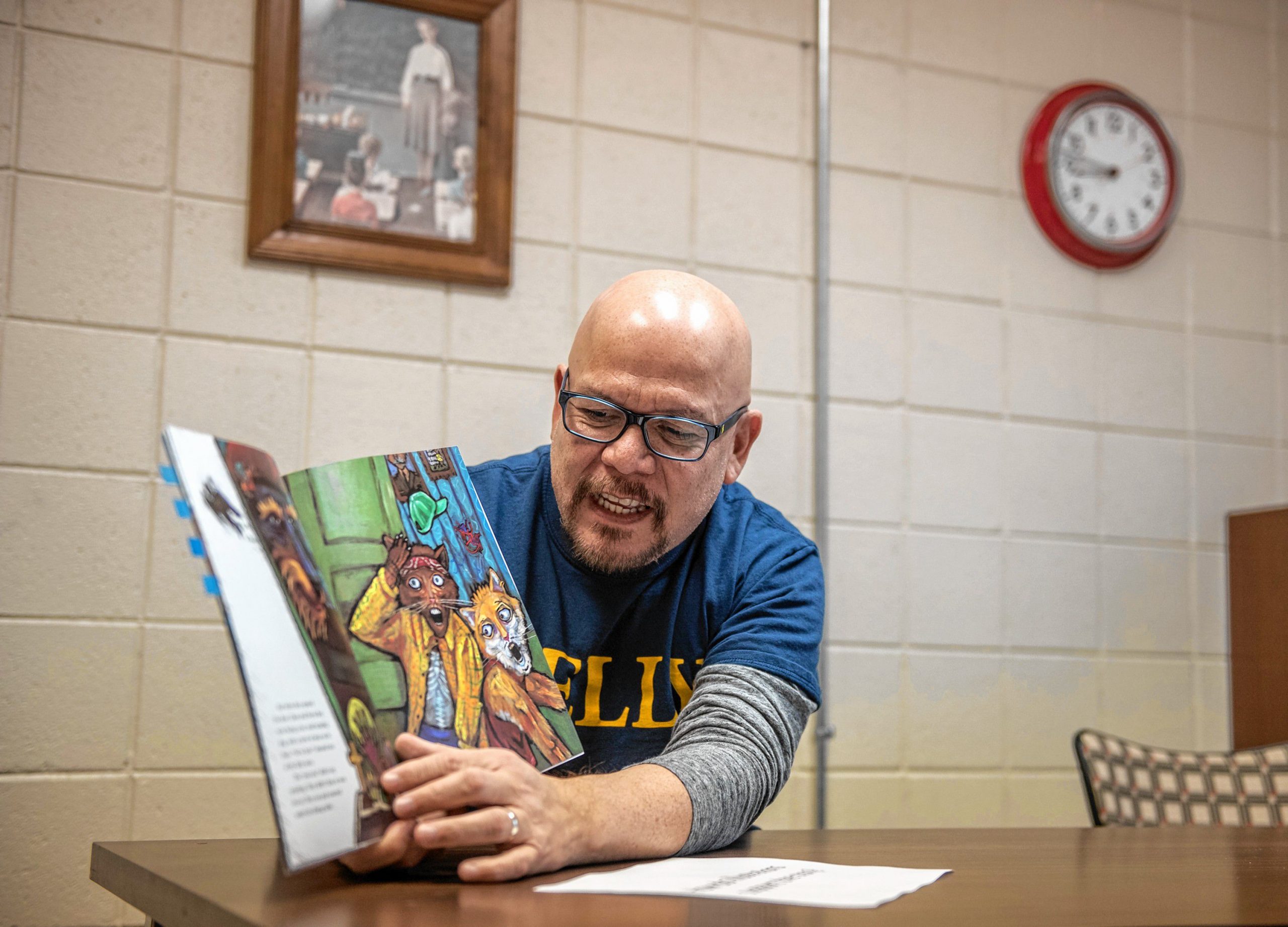 Luis Soria is the principal of Dr. Marcella R. Kelly School in Holyoke ...