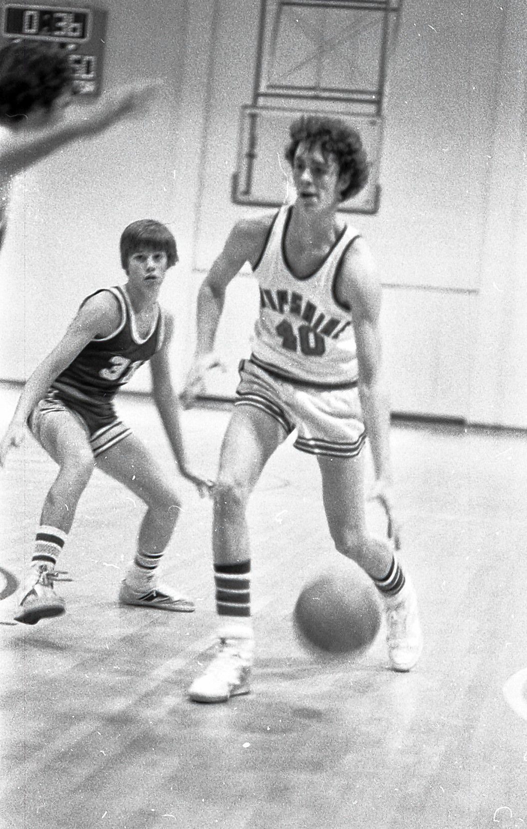 Northampton Mayor David Narkewicz, left, was a point guard for the