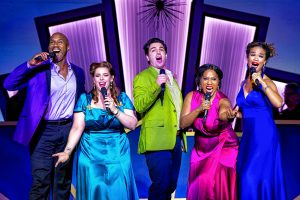 Barrington Stage Company opened with “Who Could Ask for Anything More? The Songs of George Gershwin,” playing through July 3rd. It’s a big, brassy cabaret-cum-celebration — just the tonic for emerging from the long dark season.