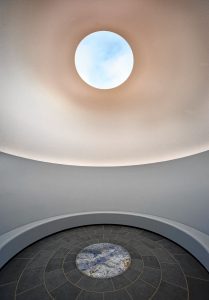 “Within Without,” a skyscape by James Turrell, who has an extended series of works on view at MASS MoCA.