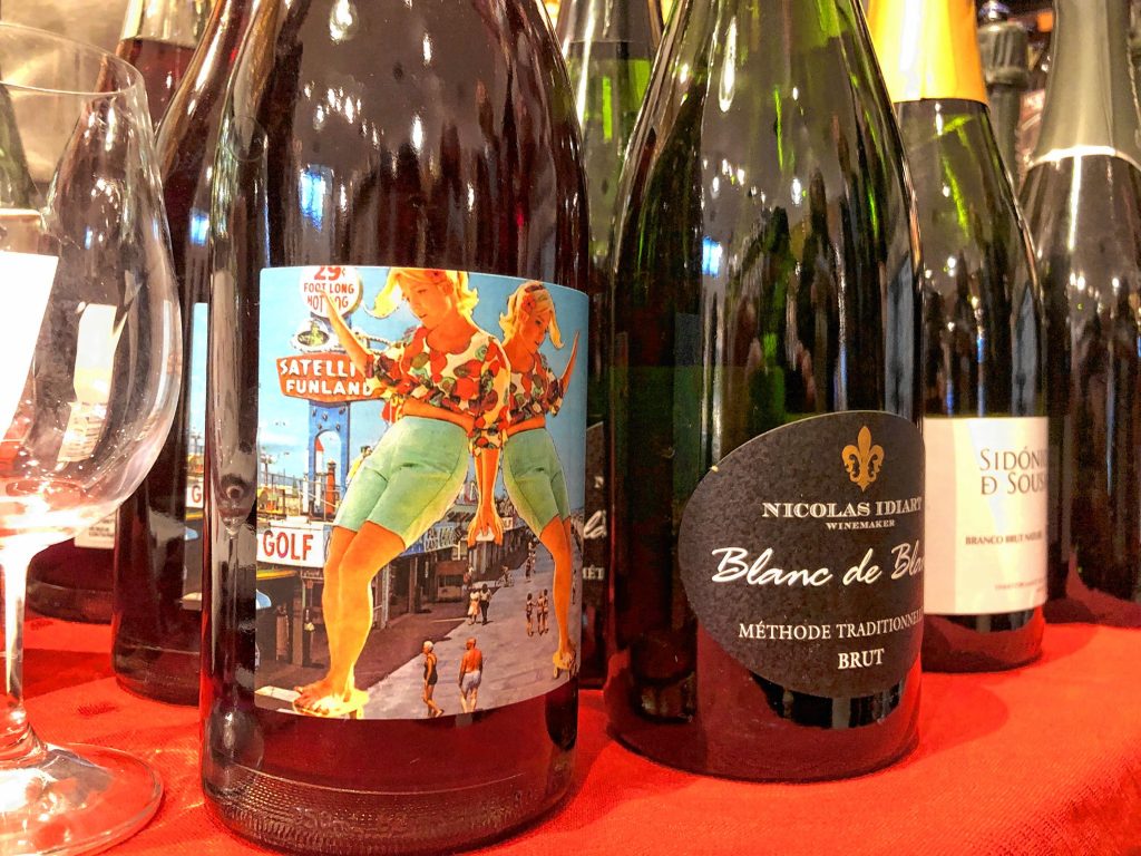 Some of the tastings offered up at the Grand Champagne Tasting Dec. 11, which  celebrated the opening of their   new store in North Amherst.