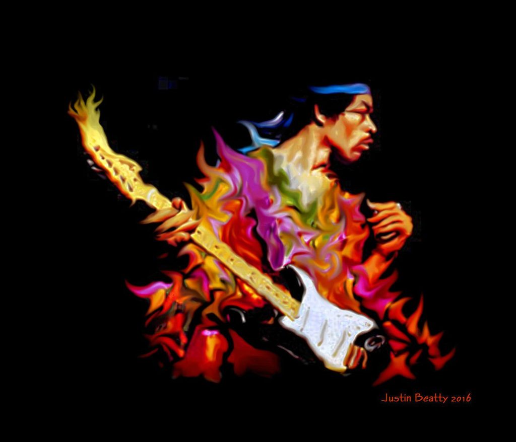 Hendrix Stand Next To Your Fire by Justin Beatty.