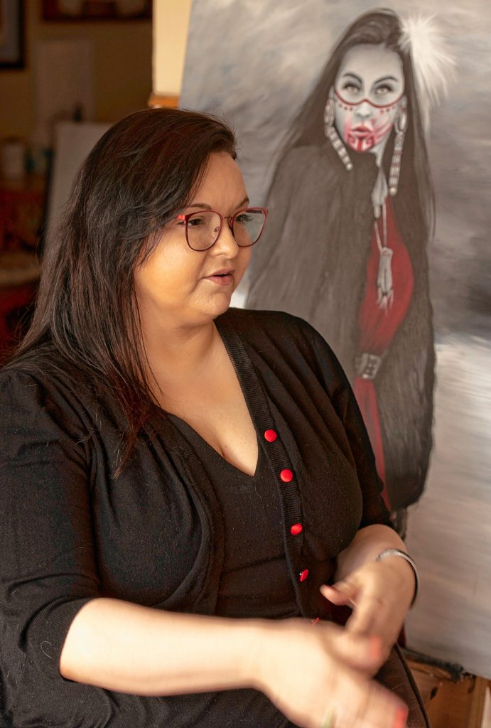 LaFond says she never expected how many MMIW portraits she would paint when she started the project two years ago. But it’s now become a huge part of her creative drive.