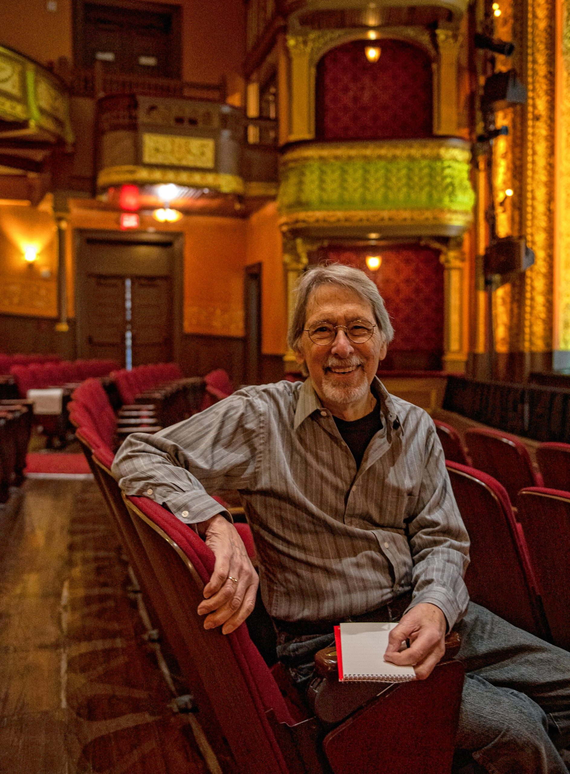 Chris Rohmann in the Academy of Music where he has attended many ...