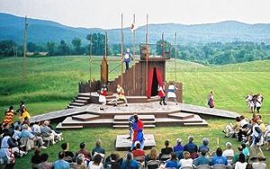 The Hampshire Shakespeare Company, founded in 1987 by Brian Marsh and Tim Holcomb in the garden of the Lord Jeff, was dedicated to lively, accessible productions of its eponym’s plays.