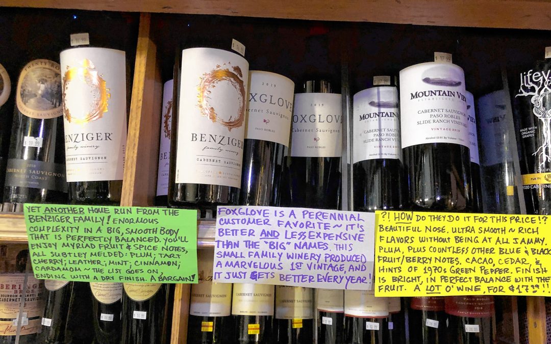 Monte Belmonte Wines: Shelf Talkers