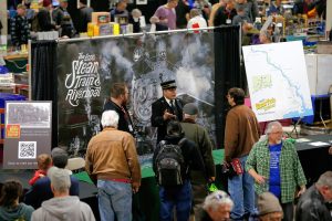 Nearly 22,000 people attended the Jan. 28 and 29 Railroad Hobby Show, an annual event produced by the Amherst Railway Society at the Eastern States Exposition grounds in West Springfield.