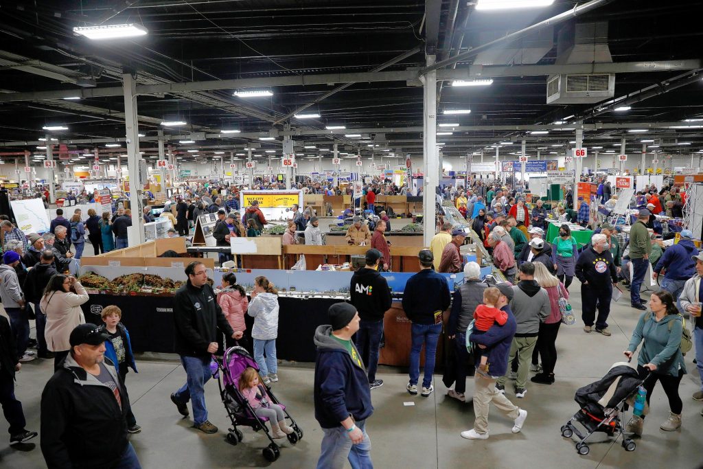 The annual Railroad Hobby Show at the Eastern States Exposition grounds in West Springfield drew nearly 22,000 people this year, according to the show’s producer, the Amherst Railway Society.