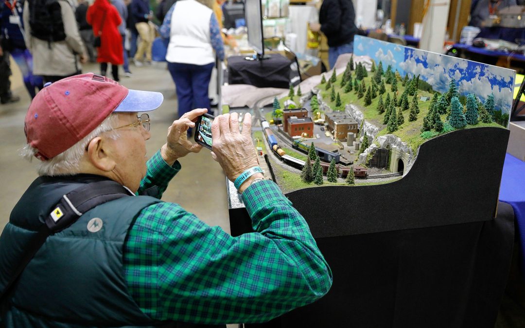 The romance of the rails: 22,000 flock to the annual Railroad Hobby Show in West Springfield