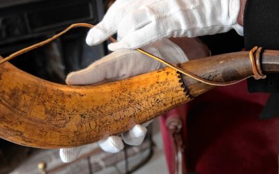 A relic returned: Broken cold case brings French and Indian War powder horn back to Belchertown museum