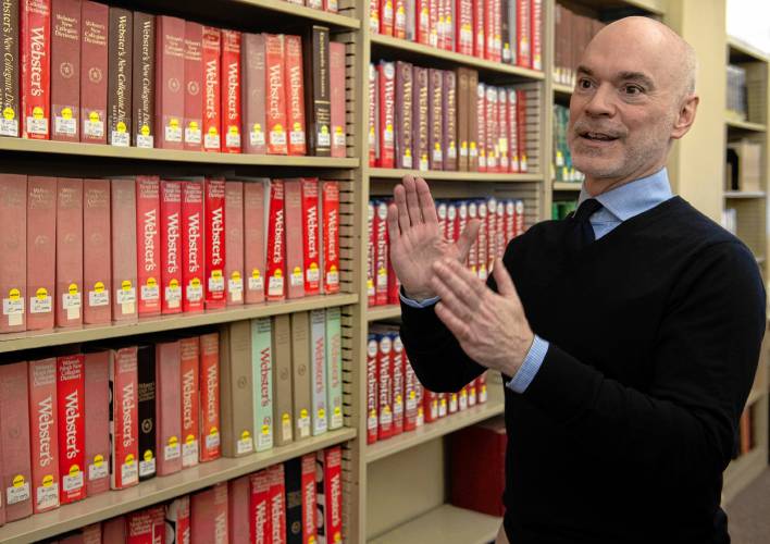 The local logophile, an erudite Easthamptonite: Veteran Merriam-Webster editor Peter Sokolowski is the public face of the country’s oldest dictionary