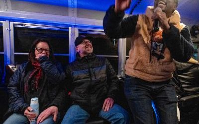 Wheely funny: Chuckling Charlie Comedy Bus brings laughter through Northampton