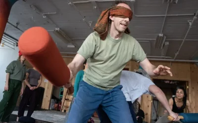 Connecting on a different level: Playfighting class in Florence helps participants shed inhibitions and build strength